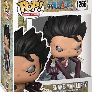 NEW- Funko Pop - One Piece - Snake-Man Luffy Funko Vinyl Figure